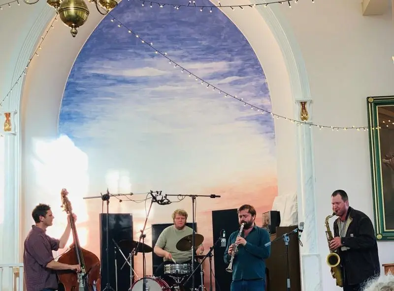 Konstnärsnämnden National Music Residency in Djurås by, Dalarna — Studio Cirkus, with Three Invited Musicians