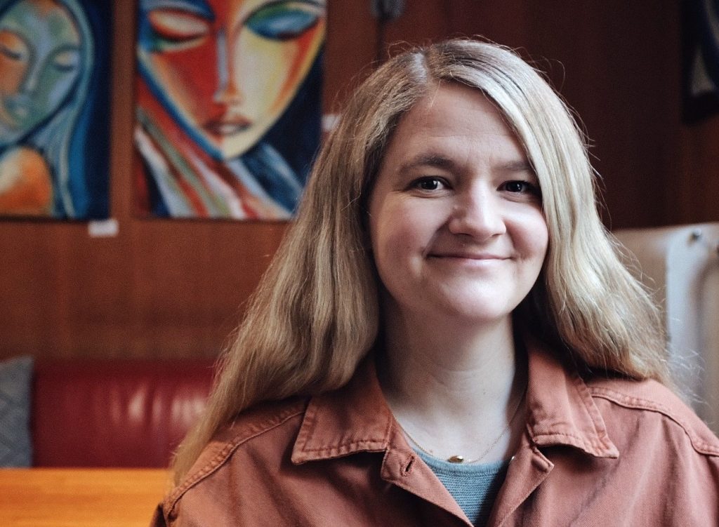 Porträtt på Ellen Fiske, mottagare av Mai Zetterling-stipendiet 2021
