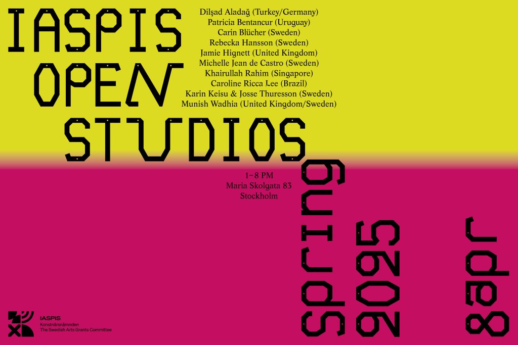 Open Studios flyer